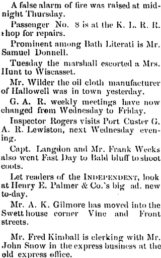 other Newspaper clipping from Apr 23, 1881 5839276