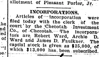 other Newspaper clipping from May 23, 1907 5839280