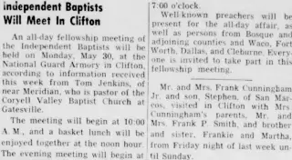 other Newspaper clipping from May 27, 1960 5839394