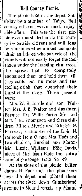 other Newspaper clipping from Aug 3, 1911 5839924