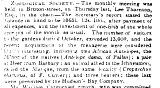 other Newspaper clipping from Nov 10, 1832 5840385