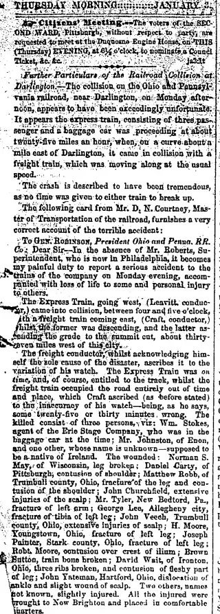other Newspaper clipping from Jan 3, 1856 5840855