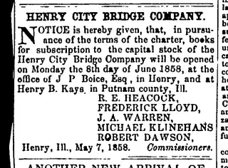 other Newspaper clipping from May 7, 1858 5840856