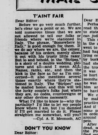 other Newspaper clipping from Feb 16, 1945 5840984