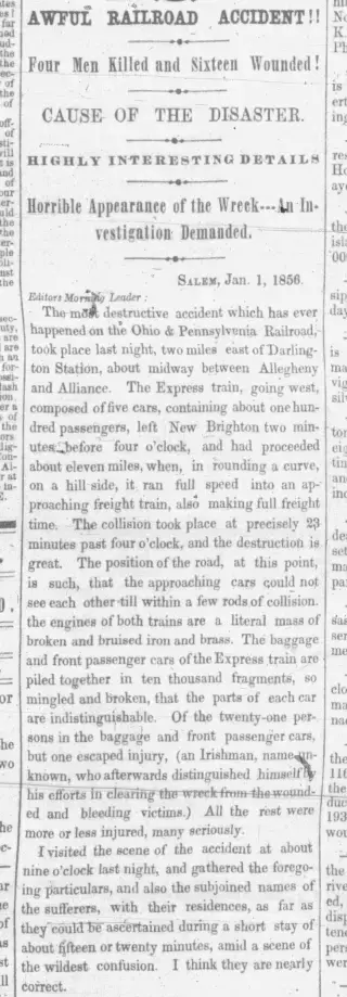 other Newspaper clipping from Jan 3, 1856 5841009