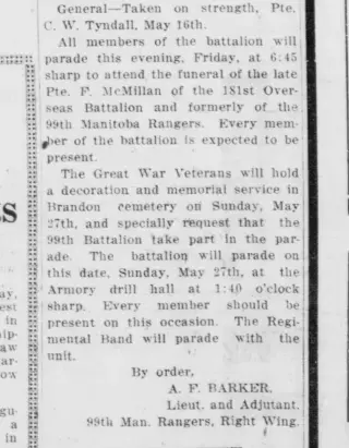 other Newspaper clipping from May 18, 1917 5841062