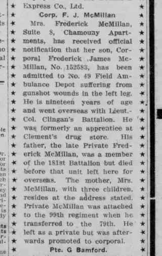 other Newspaper clipping from Nov 23, 1917 5841067