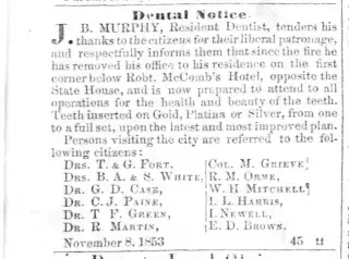 other Newspaper clipping from May 15, 1855 5841179