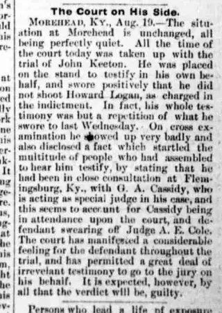 other Newspaper clipping from Aug 26, 1887 5841472