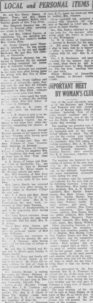 other Newspaper clipping from May 28, 1930 5841661