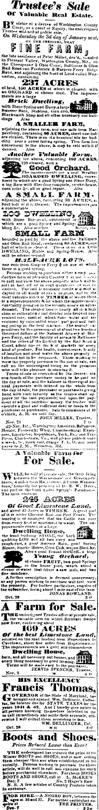 other Newspaper clipping from Jan 4, 1844 5841682