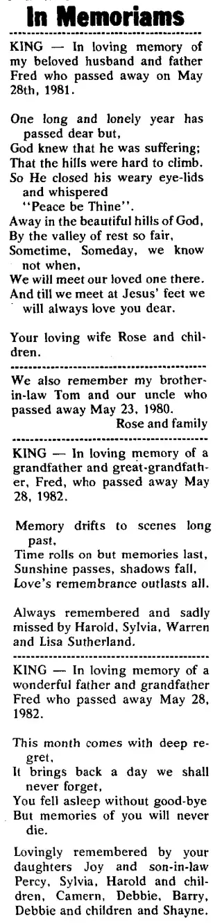 other Newspaper clipping from May 25, 1982 5841756