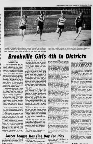 other Newspaper clipping from May 17, 1982 5841853
