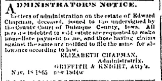 other Newspaper clipping from Nov 19, 1865 5841878