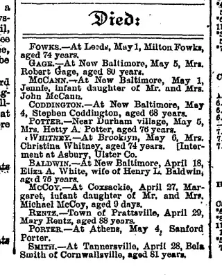 other Newspaper clipping from May 8, 1891 5842423