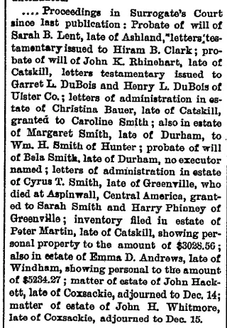 other Newspaper clipping from Dec 11, 1891 5842462