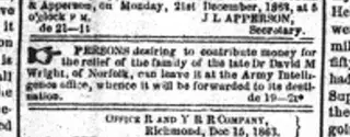 other Newspaper clipping from Dec 21, 1863 5842489