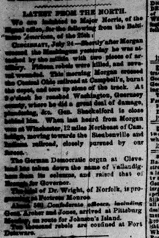 other Newspaper clipping from Jul 28, 1863 5842541