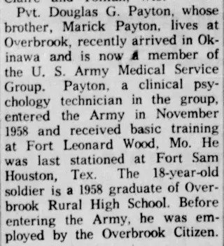 other Newspaper clipping from Jun 26, 1959 5842669