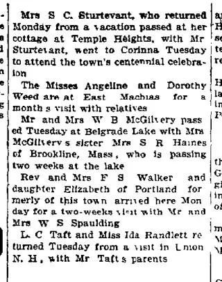 General news Newspaper clipping from Aug 23, 1916 5842760