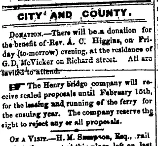 other Newspaper clipping from Feb 7, 1867 5842765
