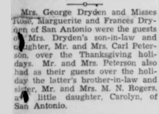 other Newspaper clipping from Dec 1, 1938 5842821