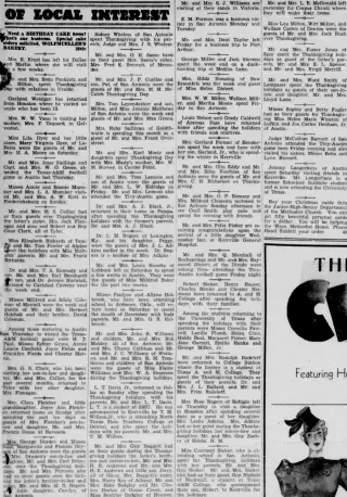 other Newspaper clipping from Dec 1, 1938 5842859