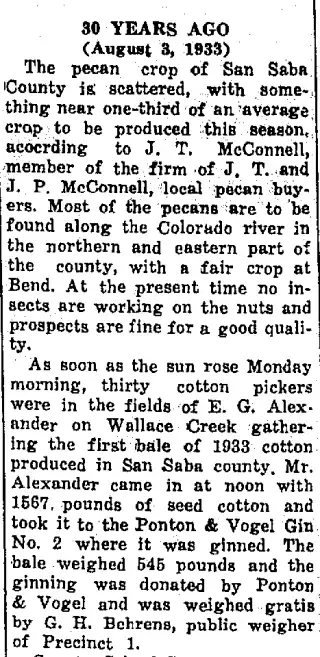 other Newspaper clipping from Aug 5, 1963 5842885