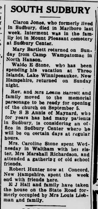 General news Newspaper clipping from Aug 18, 1937 5843133