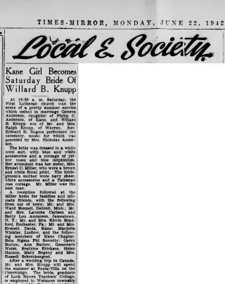 other Newspaper clipping from Jun 22, 1942 5843262