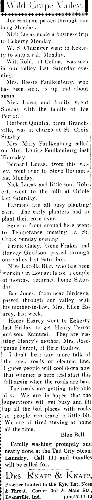 other Newspaper clipping from Jun 8, 1912 5843298