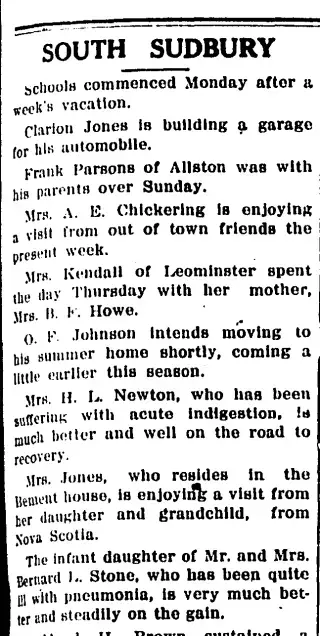 General news Newspaper clipping from Apr 17, 1912 5843390