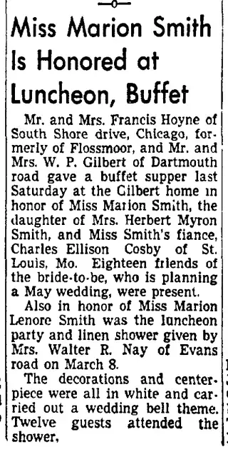 other Newspaper clipping from Mar 19, 1954 5843672