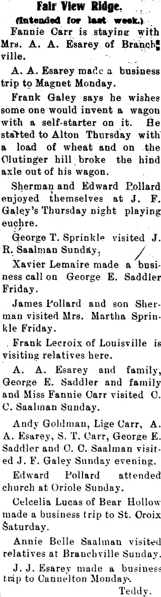 other Newspaper clipping from Nov 8, 1917 5843767