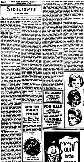 other Newspaper clipping from Aug 7, 1962 5843974
