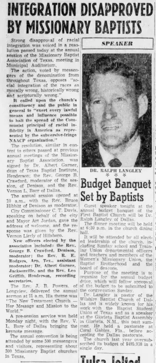 other Newspaper clipping from Oct 30, 1956 5843989