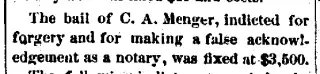 other Newspaper clipping from Nov 19, 1885 5844061