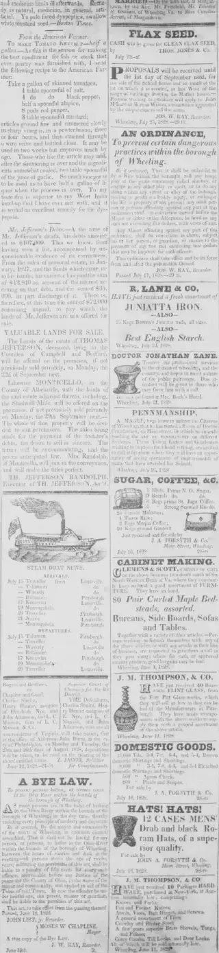 other Newspaper clipping from Jul 23, 1828 5844223