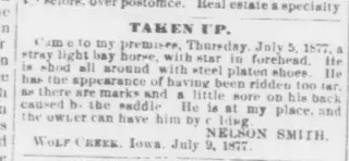 Marriage Newspaper clipping from Jul 19, 1877 5844248