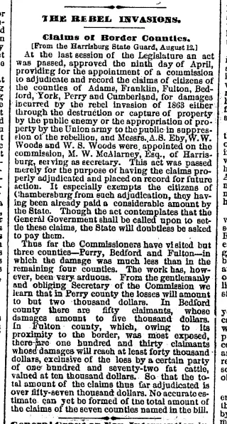 other Newspaper clipping from Aug 13, 1868 5844290