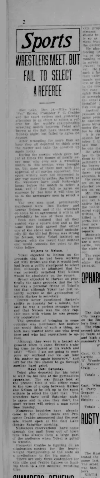 other Newspaper clipping from Dec 24, 1914 5844441
