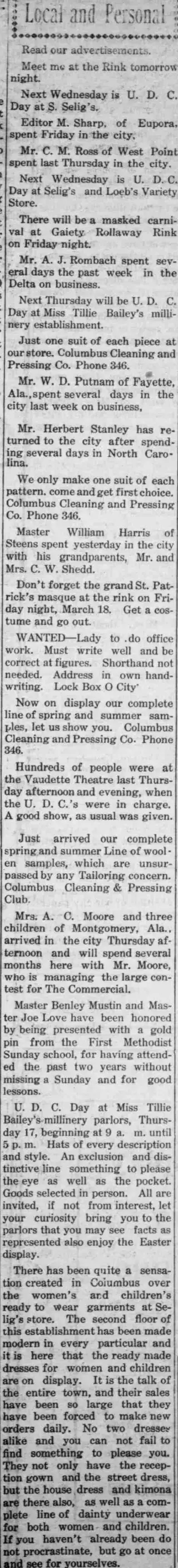 other Newspaper clipping from Mar 13, 1910 5845054