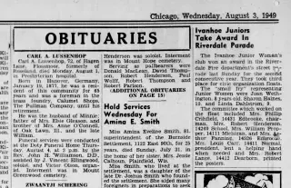 other Newspaper clipping from Aug 3, 1949 5845088