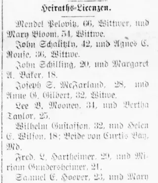 Marriage Newspaper clipping from Apr 10, 1918 5845333