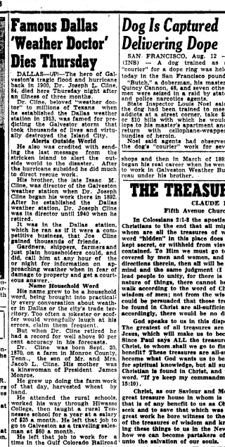 other Newspaper clipping from Aug 12, 1955 5845588