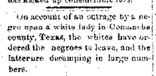 other Newspaper clipping from Aug 6, 1886 5845605