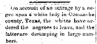 other Newspaper clipping from Aug 6, 1886 5845681