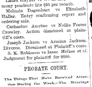 other Newspaper clipping from Jun 18, 1897 5845769