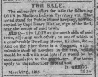 Business Newspaper clipping from Apr 15, 1815 5846005