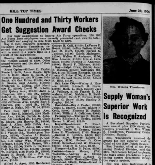 other Newspaper clipping from Jun 29, 1956 5846099